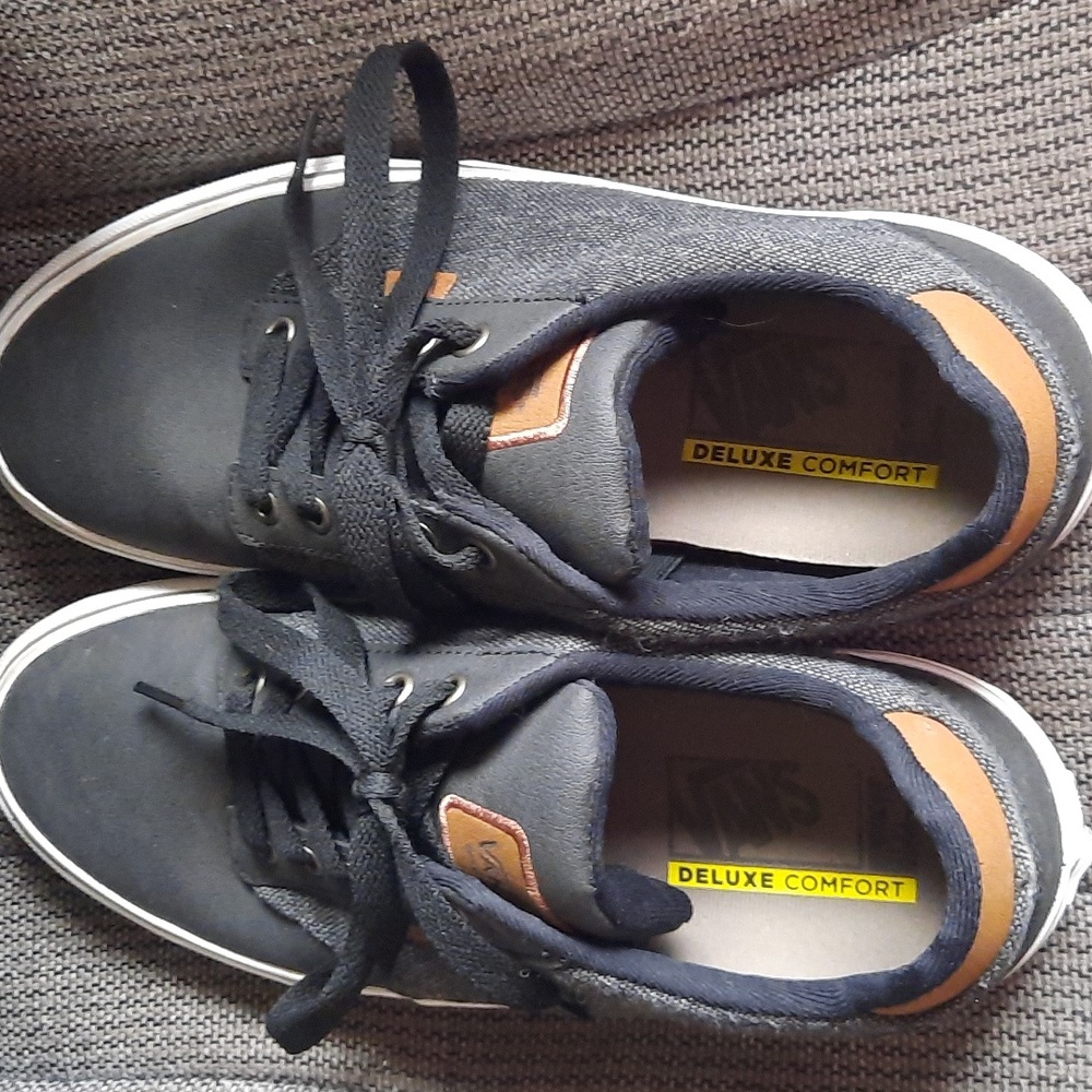 Vans Black and Brown Sneakers